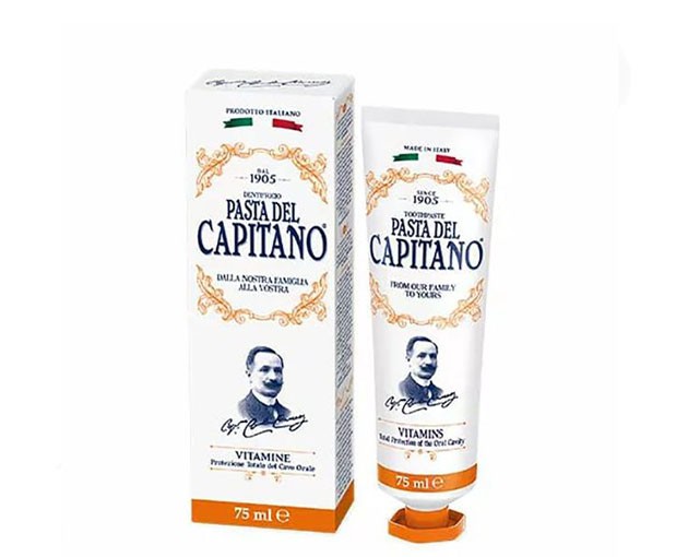 Pasta Del Capitano კბილის პასტა ვიტამინი სრული დაცვა 75 მლ